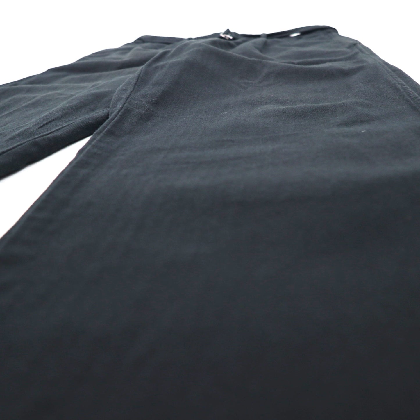 Schott Herringbone Military Trousers, Size L, Black Cotton, 3196020