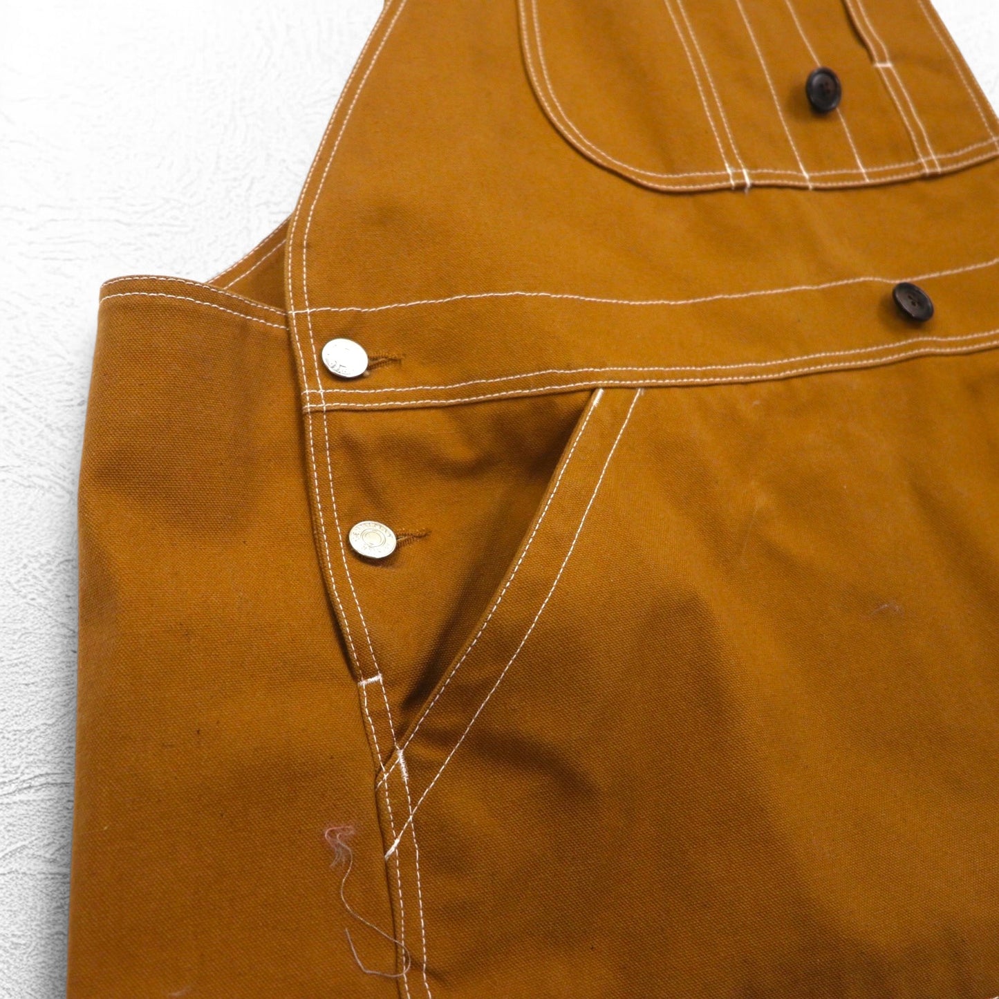 MISTER GENTLEMAN オーバーオール ドッキング ツイードジャケット L キャメル MGP-JK07 日本製