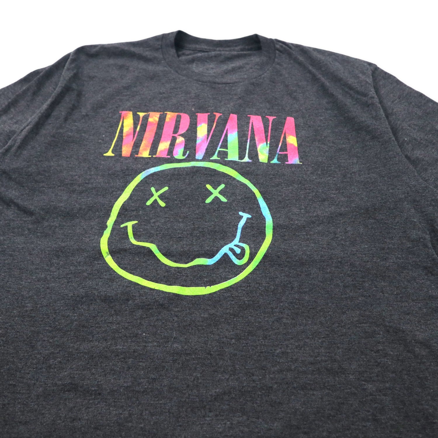 32,300円NIRVANA スマイリー　レインボー　Tシャツ XL