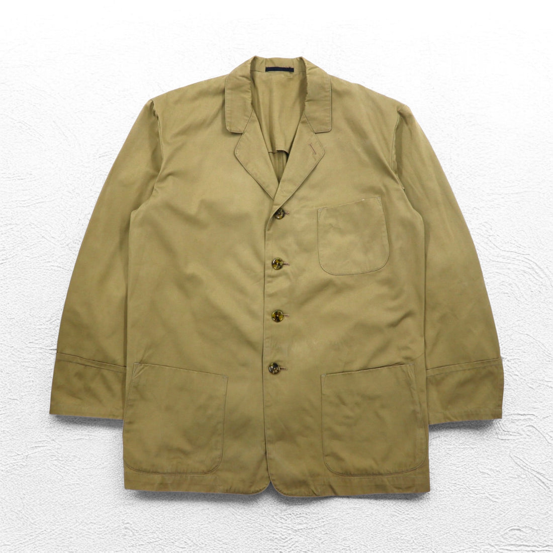 Y's bis Le Blue Collar Men's-Like Over Jacket FREE Beige CE-J55-050 Made in Japan