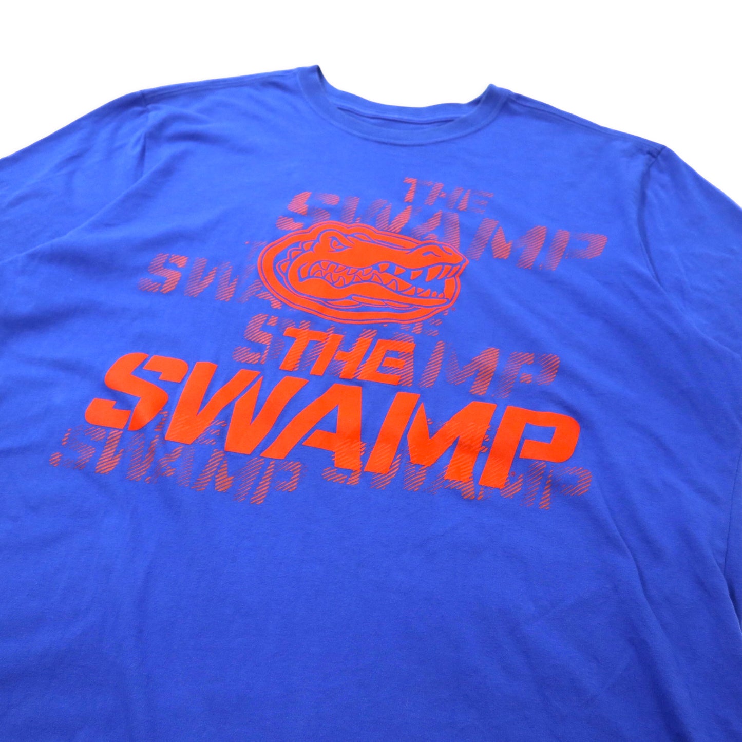 NIKE NBA バスケットボール プリントTシャツ XXL ブルー コットン THE SWAMP ビッグサイズ
