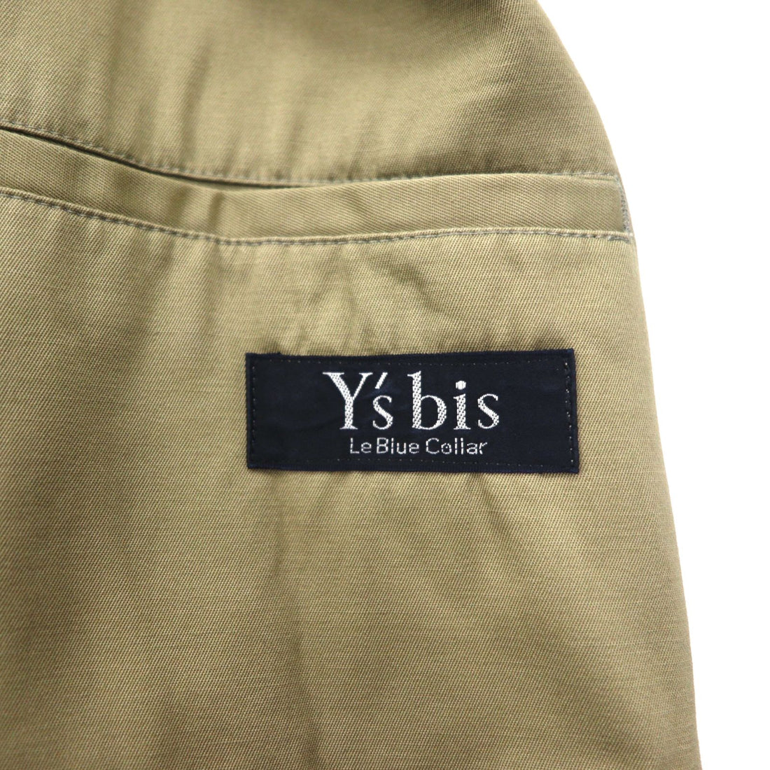 Y's bis Le Blue Collar Men's-Like Over Jacket FREE Beige CE-J55-050 Made in Japan