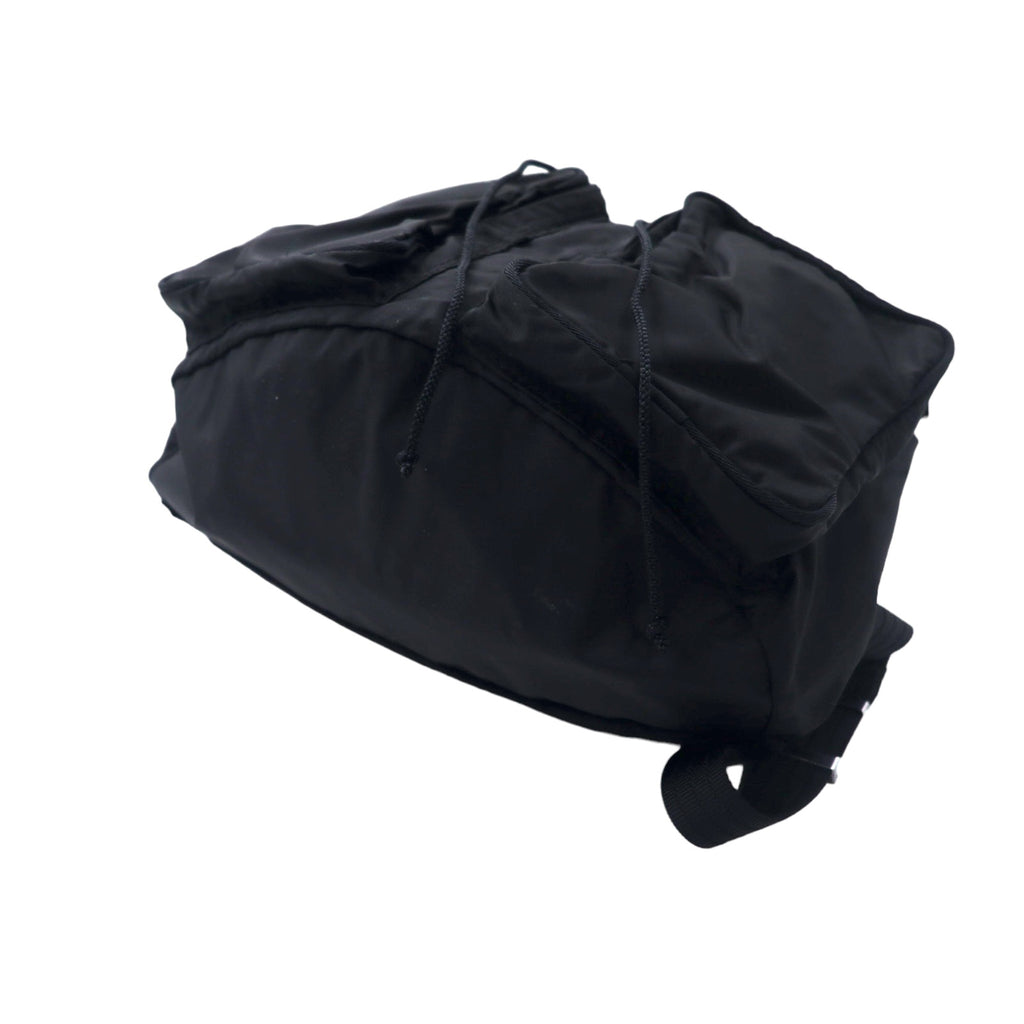 Y'SACCS POUR FEMME (YOHJI YAMAMOTO) Nylon Mini Backpack Drawstring Black Made in Japan