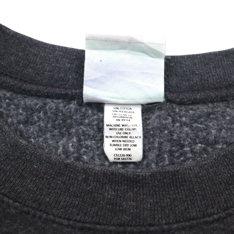 Champion ECO FLEECE College Print Sweatshirt, M, Gray, Fleece Lining, NCAA WASHINGTON STATE COUGARS, Made in Honduras