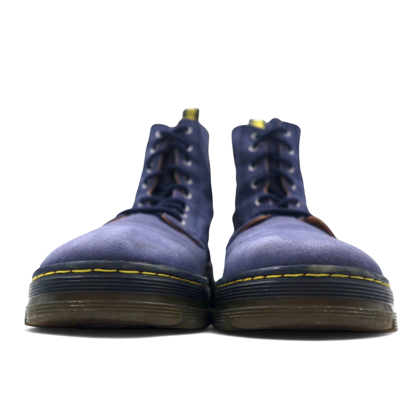 Dr.Martens 8ホール レースアップブーツ 28cm ネイビー キャンバス COMBS