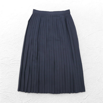 Christian Dior オールド PRET-A-PORTER プリーツスカート M グレー ウール 日本製