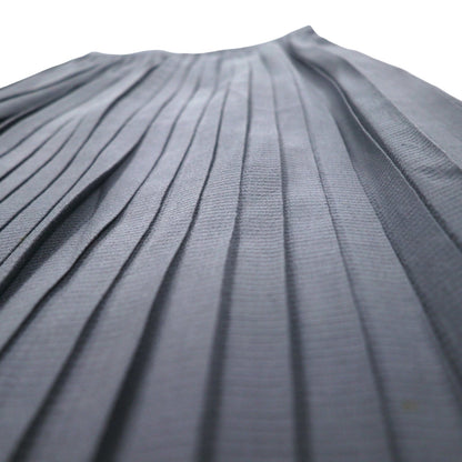 Christian Dior オールド PRET-A-PORTER プリーツスカート M グレー ウール 日本製