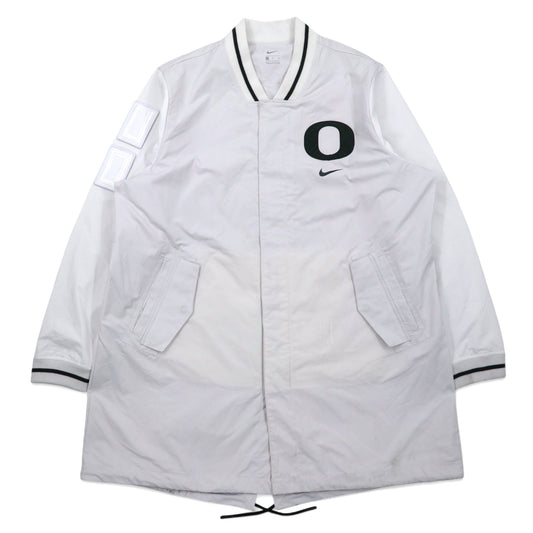 NIKE カレッジ プレイヤージャケット XL ホワイト NCAA Oregon Ducks College Player Jacket AT9732-094