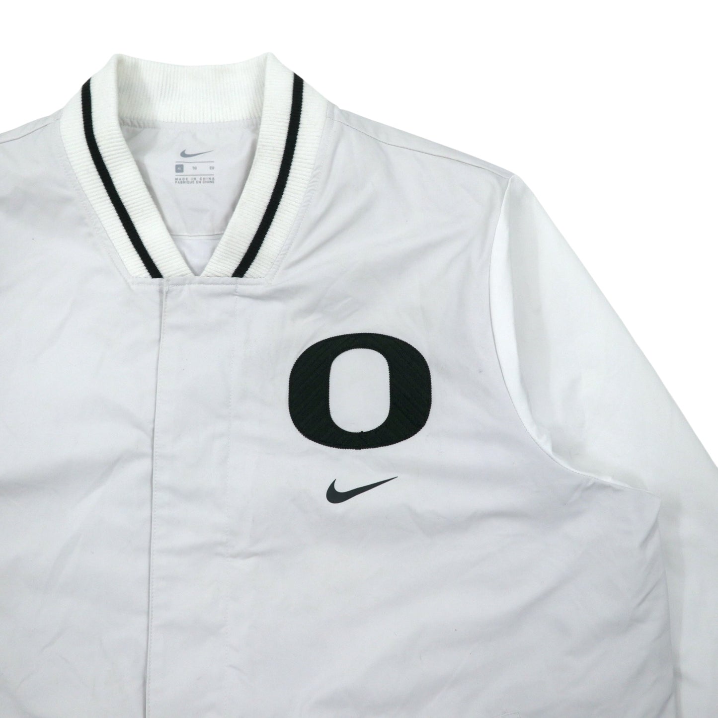 NIKE カレッジ プレイヤージャケット XL ホワイト NCAA Oregon Ducks College Player Jacket AT9732-094