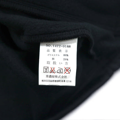 airwalk 00年代 プルオーバー パーカー ジャージ M ブラック ポリエステル 裏起毛 ドローコード