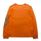 JORDAN BRAND (NIKE) Long Sleeve T-Shirt, Long TL, Orange, Numbering, Reflective Print, BQ5533-850