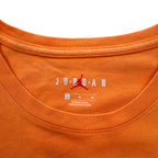 JORDAN BRAND (NIKE) Long Sleeve T-Shirt, Long TL, Orange, Numbering, Reflective Print, BQ5533-850