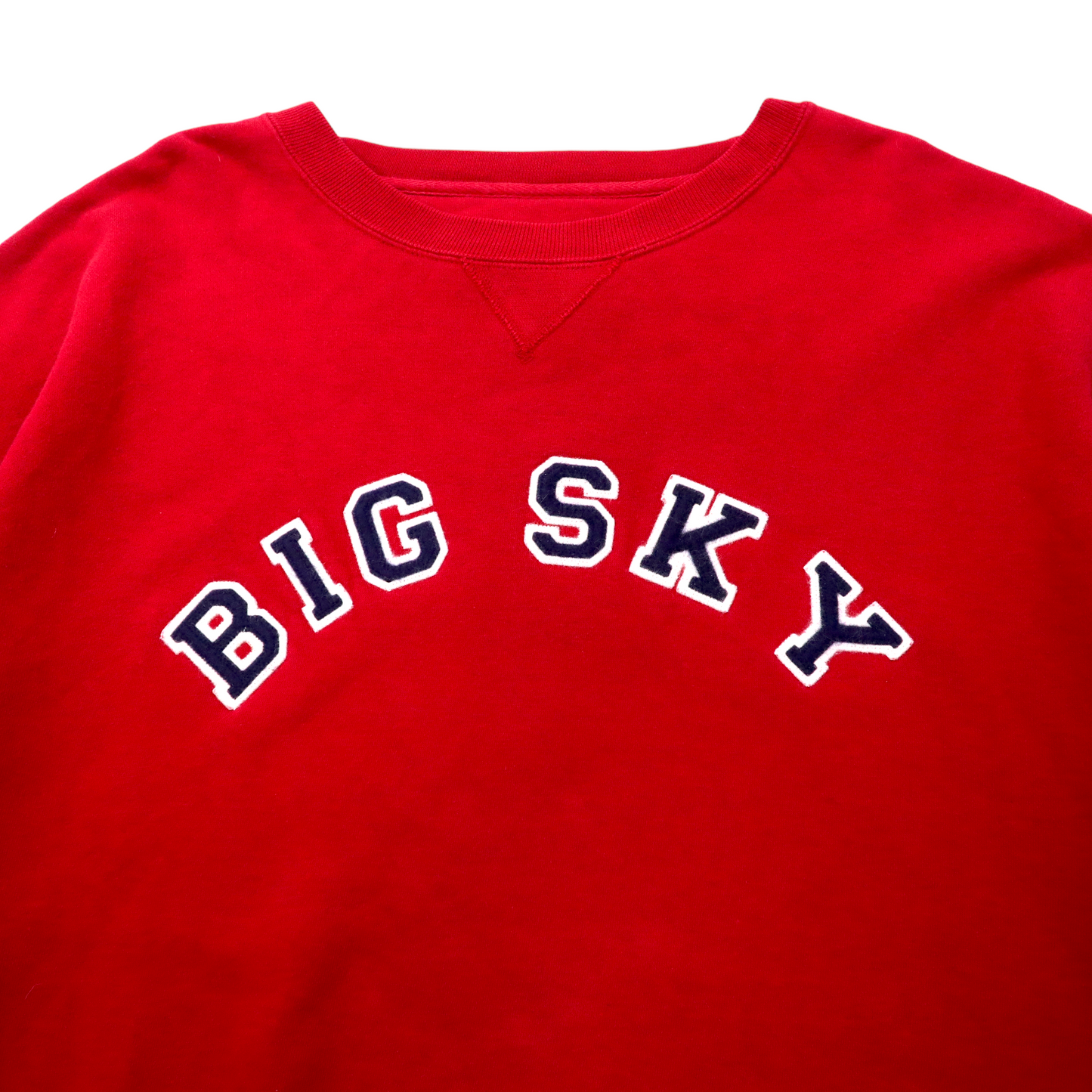 GEAR FOR SPORTS ビッグサイズ カレッジスウェット XL レッド コットン 裏起毛 BIG SKY 90年代