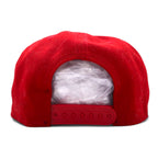 NEW ERA スナップバック ベースボールキャップ M/L レッド ポリエステル ニューヨーク ボールダーズ
