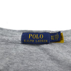 Polo Ralph Lauren Long Sleeve T-Shirt, Size XL, Gray, WORLD CUP RACING, POLO ALPINE Sleeve Logo