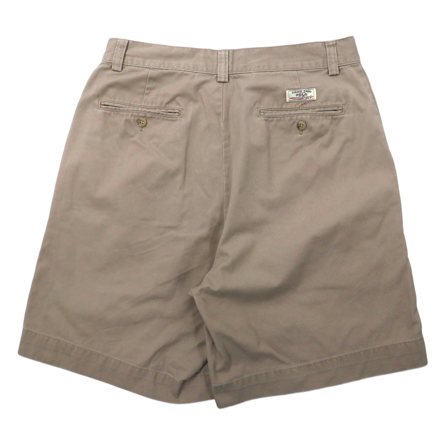 Polo by Ralph Lauren ショート チノパンツ 31 ベージュ コットン PHILIP SHORT