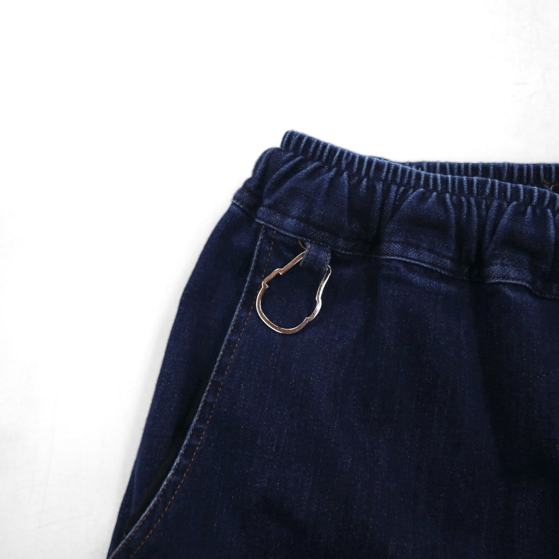 PUNK DRUNKERS PD Loose Denim Pants, Size M, Blue Indigo, Versace Parody Medusa