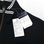 Polo by Ralph Lauren Half Zip Top L Black Cotton Small Pony Embroidery Unused