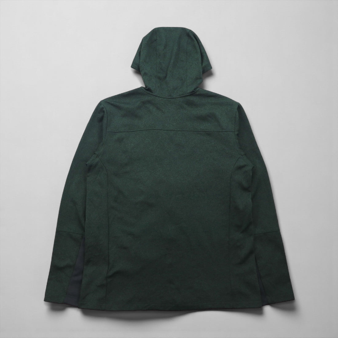 THE NORTH FACE Softshell Tech Full-Zip Hoodie, Size L, Khaki, Zip Pocket