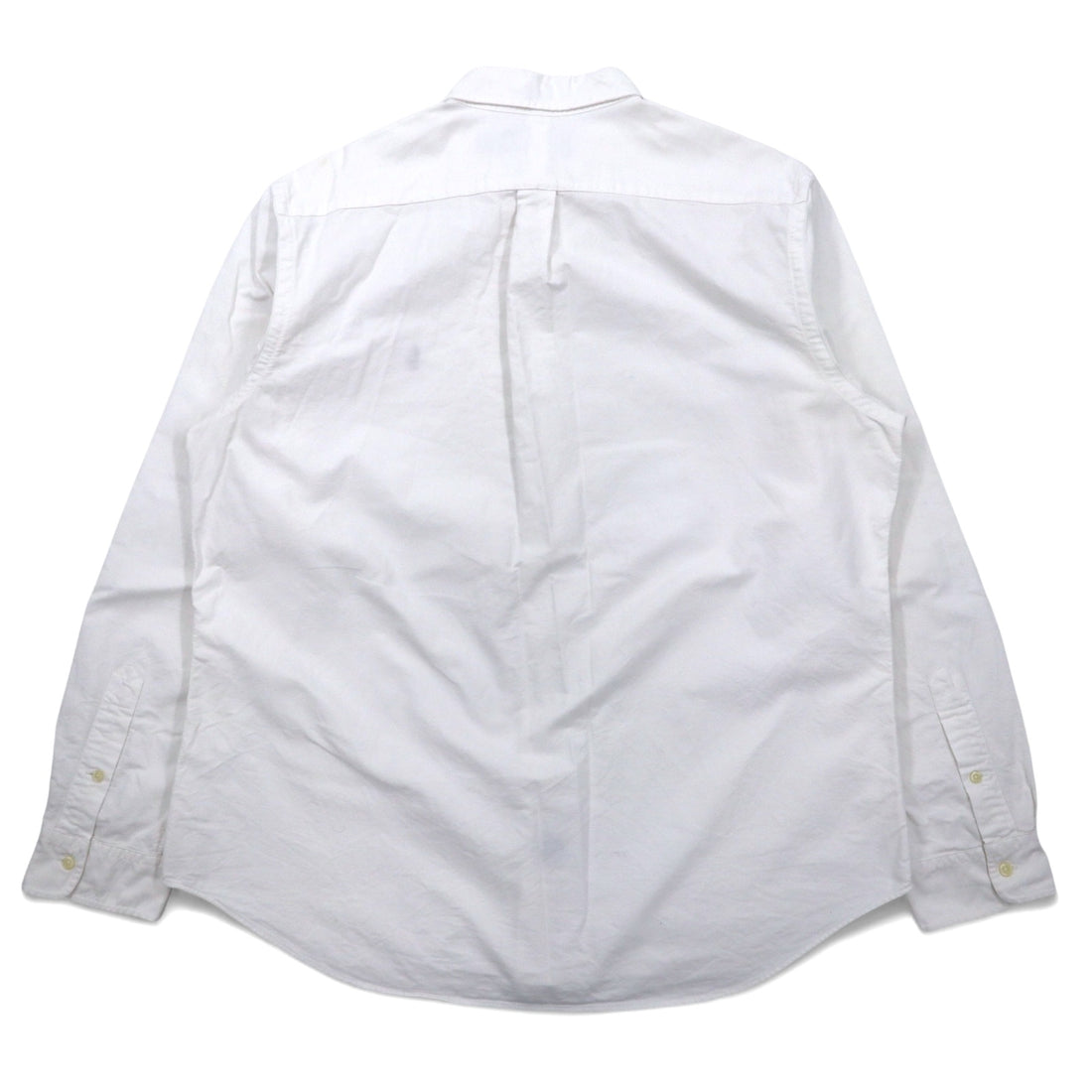 RALPH LAUREN Oxford Button-Down Shirt, XL, White Cotton, Small Pony Embroidery, Made in Sri Lanka