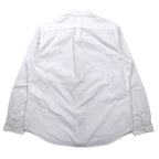 RALPH LAUREN Oxford Button-Down Shirt, XL, White Cotton, Small Pony Embroidery, Made in Sri Lanka