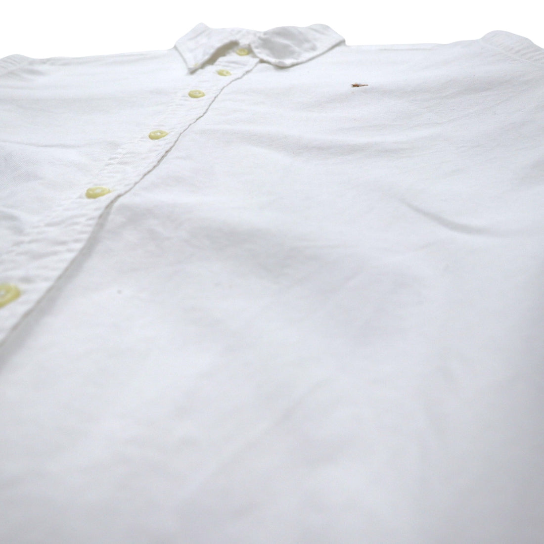 RALPH LAUREN Oxford Button-Down Shirt, XL, White Cotton, Small Pony Embroidery, Made in Sri Lanka