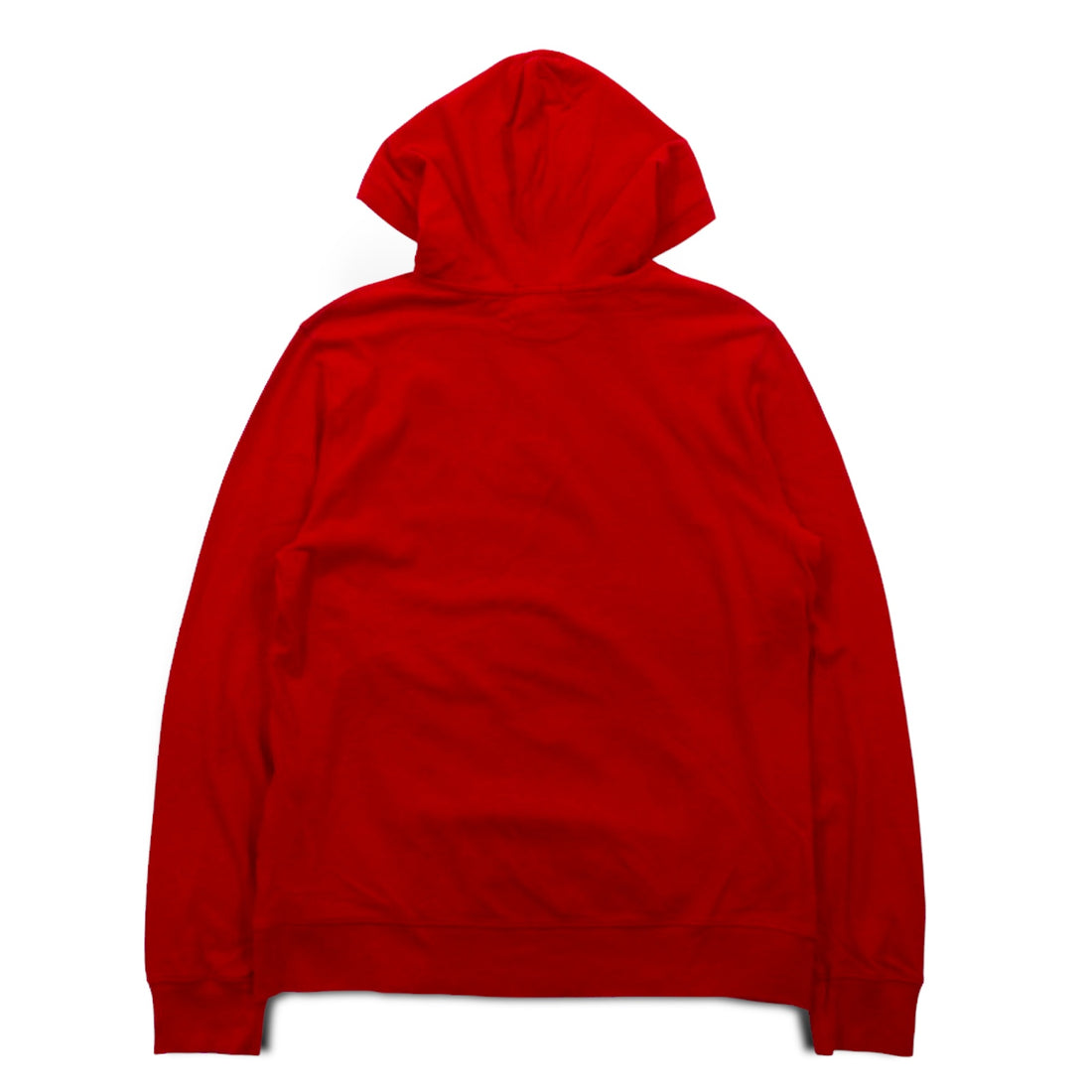Polo by Ralph Lauren Big Pony Embroidered Half Button Hoodie, S, Red, Cotton, Pique