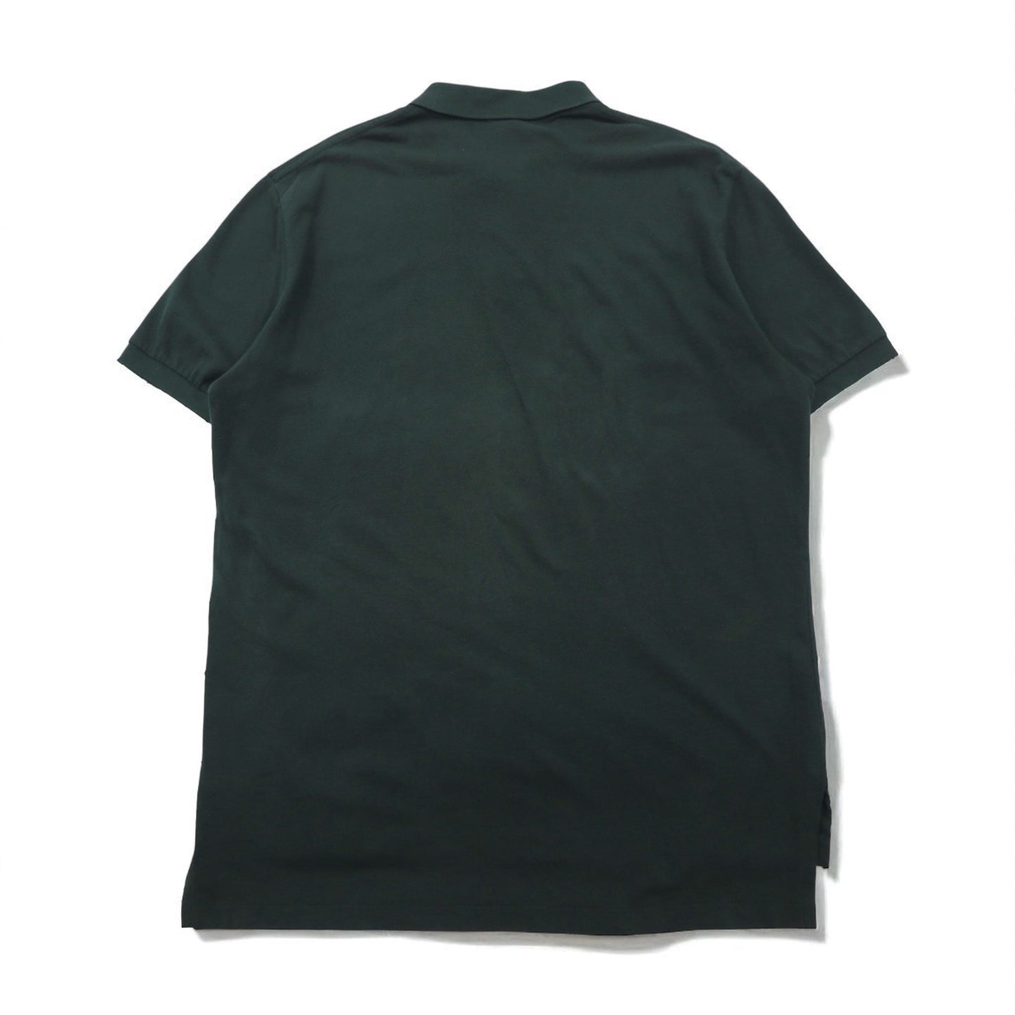 Polo by Ralph Lauren 90年代 ポロシャツ XL グリーン コットン 鹿の子 スモールポニー刺繍