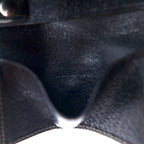 GUCCI Made in Italy Sherry Line 6-ring Key Case Navy Leather 154265 0959