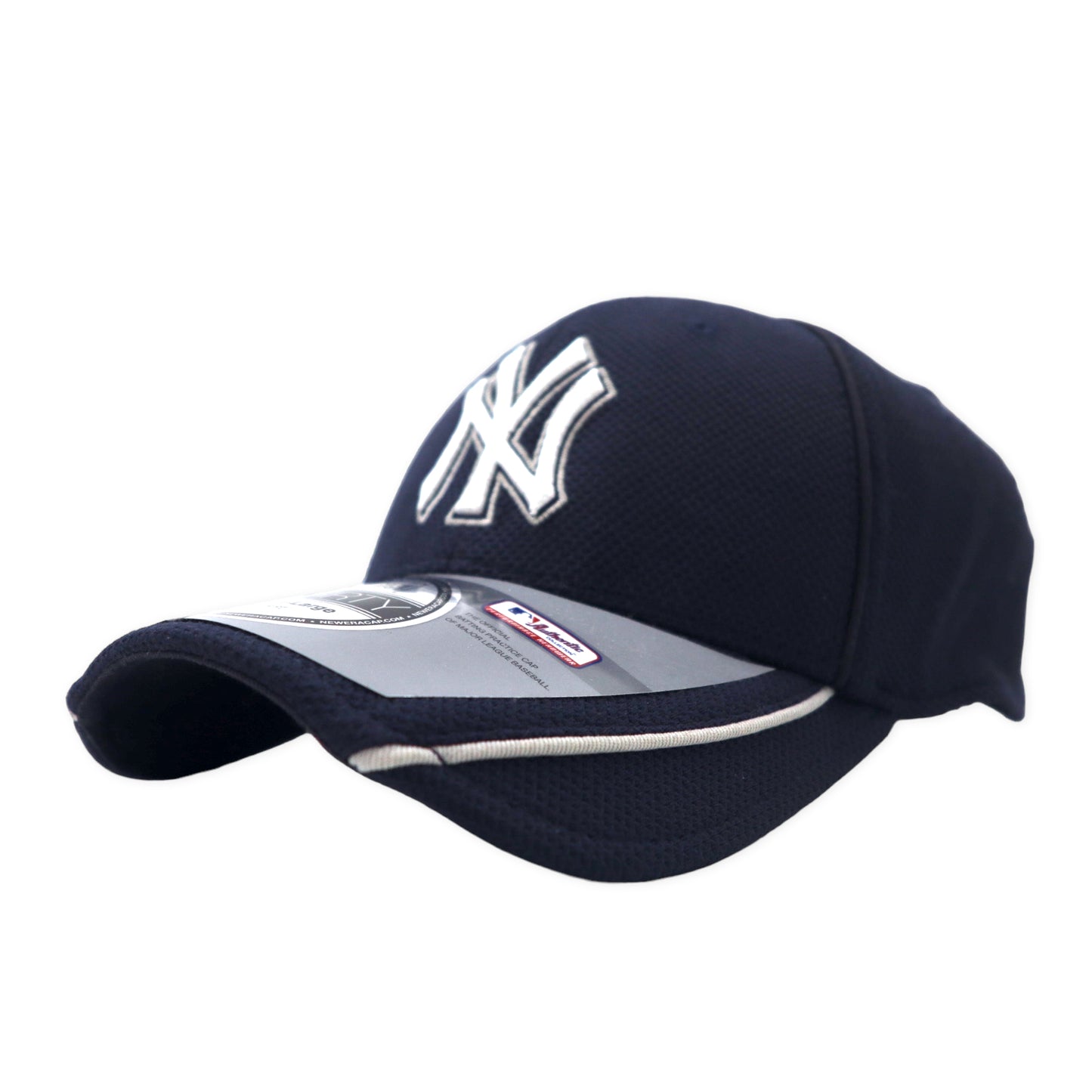 NEWERA ベースボールキャップ M/L ネイビー ストレッチフィット MLB New York Yankees ニューヨーク ヤンキース 未使用品