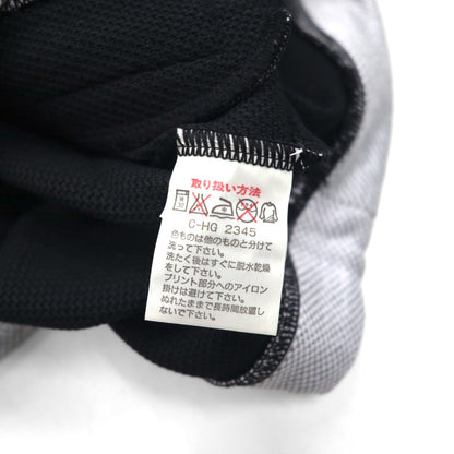 asics 90年代 日本製 ハーフジップ トラックジャケット ジャージ M モノトーン RRR RECORDER 未使用品