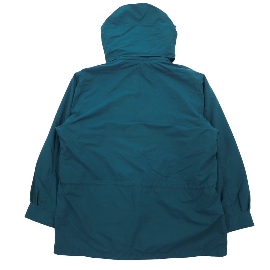 Eddie Bauer 90s Mountain Parka, XL, Green, Nylon, Blanket Liner, Detachable Hood, Drawcord
