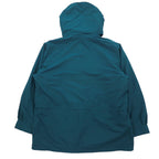 Eddie Bauer 90s Mountain Parka, XL, Green, Nylon, Blanket Liner, Detachable Hood, Drawcord