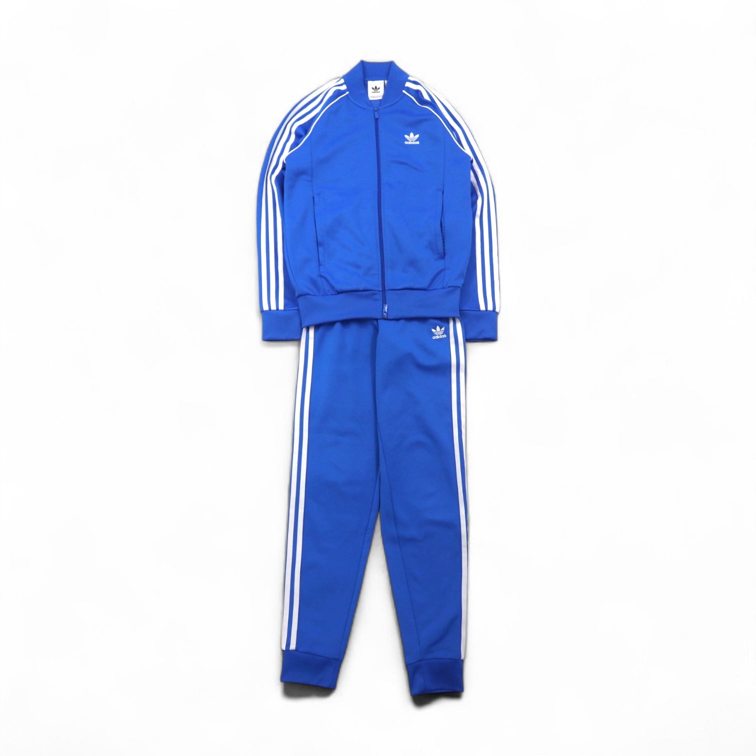 adidas Originals ATP Adicolor Classics SST Track Jacket and Jersey Set, Size Small, Blue, Trefoil Logo, 3-Stripes, IL2493 II0753