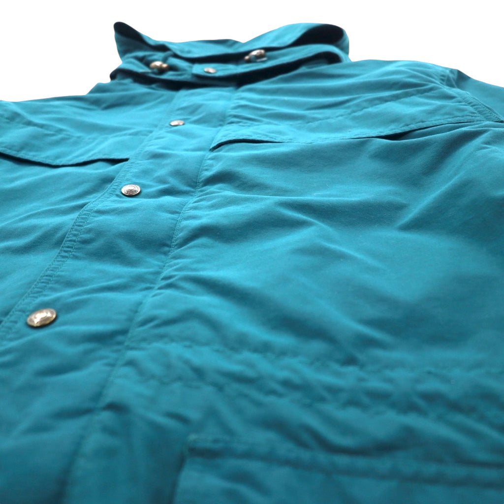 Eddie Bauer 90s Mountain Parka, XL, Green, Nylon, Blanket Liner, Detachable Hood, Drawcord