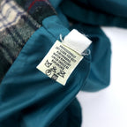 Eddie Bauer 90s Mountain Parka, XL, Green, Nylon, Blanket Liner, Detachable Hood, Drawcord