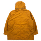 Eddie Bauer 80s Mountain Parka XL Beige Polyester Cotton 65/35 Cross Blanket Liner Detachable Hood Drawcord Wool Lined Mountain Parka