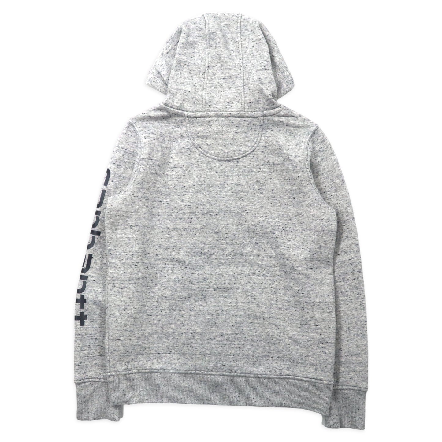 carhartt プルオーバーパーカー XS グレー コットン 裏起毛 ワンポイントロゴ 袖ロゴ Women 102791 Relaxed Fit Logo Sleeve Graphic Hoodie