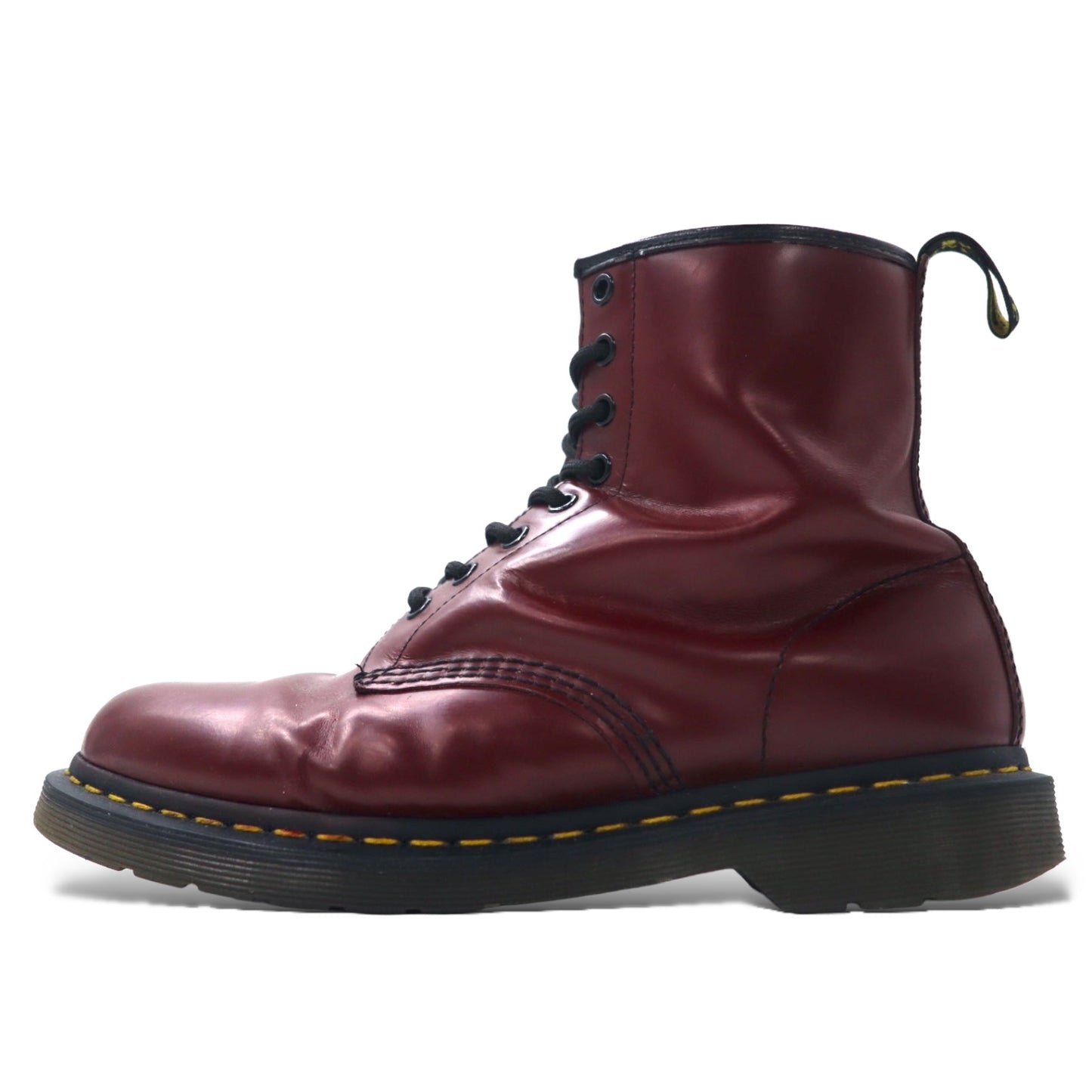 日本然リトテ-古着オンライン-Dr. Martens 8ホール レースアップ ブーツ 28cm レッド レザー 8EYE BOOT 11822-Dr. Martens 8 Hole Lace Up Boots US10 Red Leather 8EYE BOOT 11822