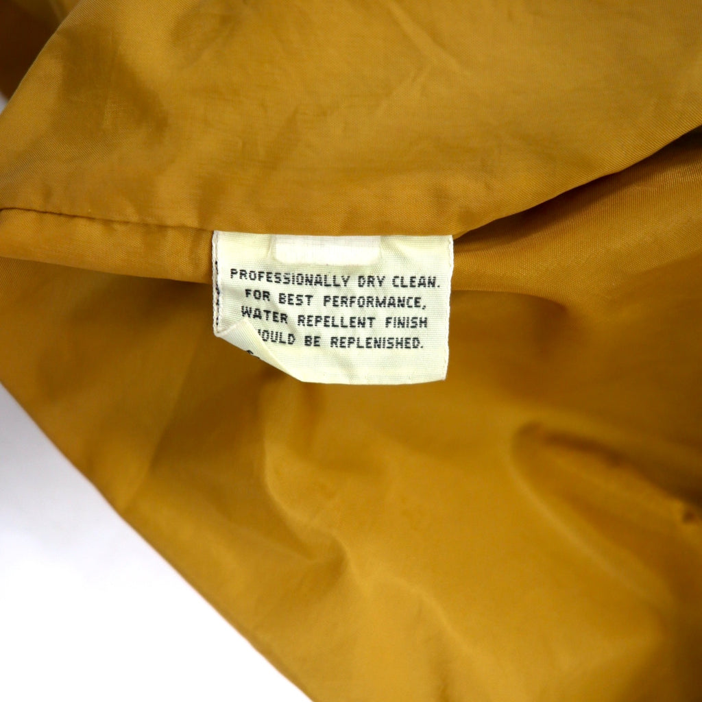 Eddie Bauer 80s Mountain Parka XL Beige Polyester Cotton 65/35 Cross Blanket Liner Detachable Hood Drawcord Wool Lined Mountain Parka