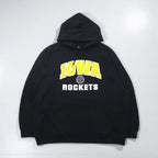 GILDAN Heavy Blend ビッグサイズ カレッジプリント プルオーバー パーカー 2XL ブラック IOWA ROCKETS