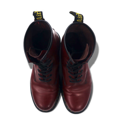 Dr. Martens 8ホール レースアップ ブーツ 28cm レッド レザー 8EYE BOOT 11822