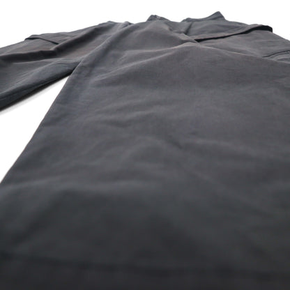 whowhat ワイド カーゴパンツ S ブラック コットン ポリエステル 撥水 WH-2102-P1 日本製