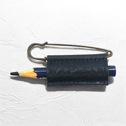 KAPITAL WAPI SABI えんぴつ付きバッチ フェルト チューリップ ハット FREE ネイビー ポーランド製