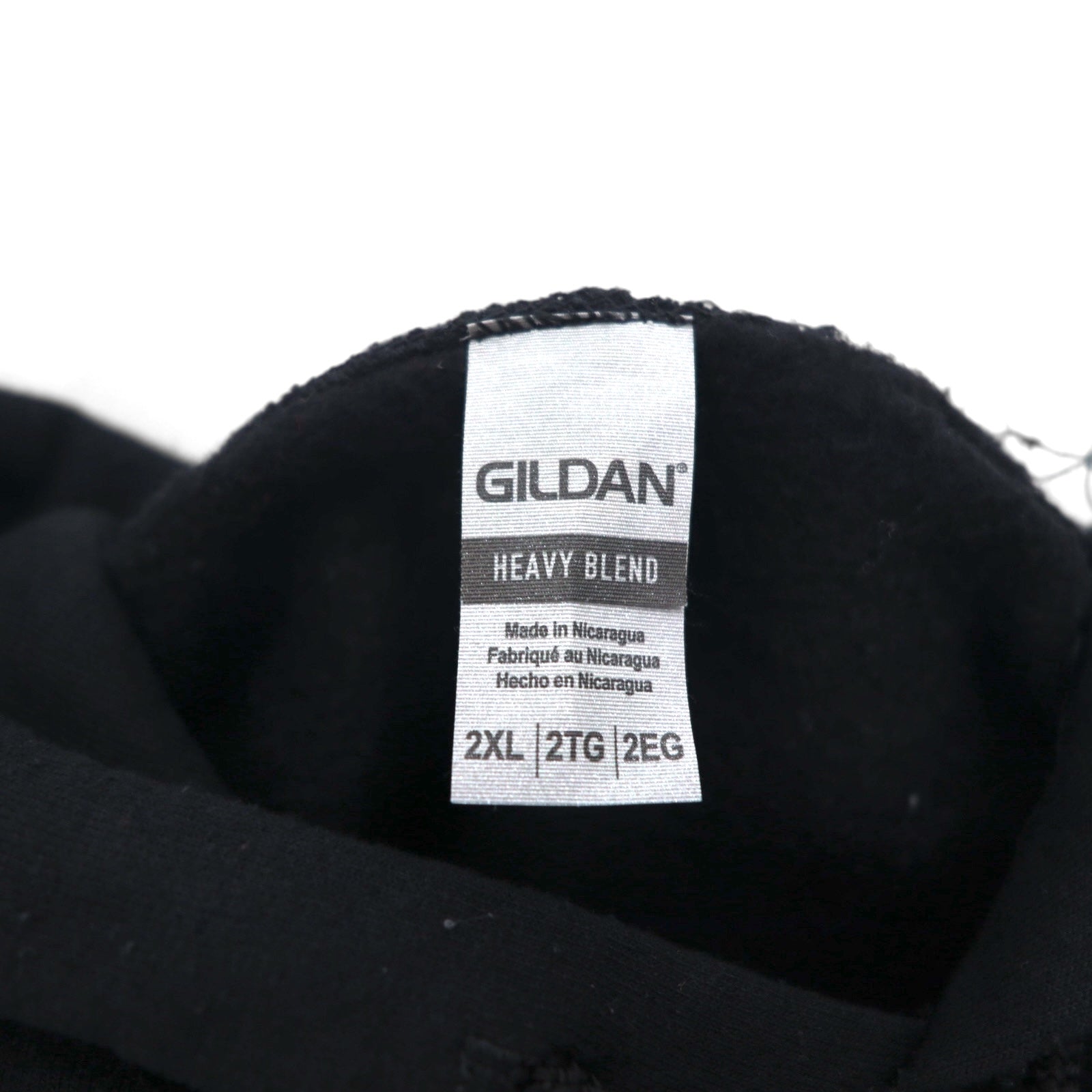 GILDAN Heavy Blend ビッグサイズ カレッジプリント プルオーバー パーカー 2XL ブラック IOWA ROCKETS