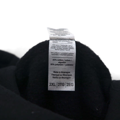 GILDAN Heavy Blend ビッグサイズ カレッジプリント プルオーバー パーカー 2XL ブラック IOWA ROCKETS