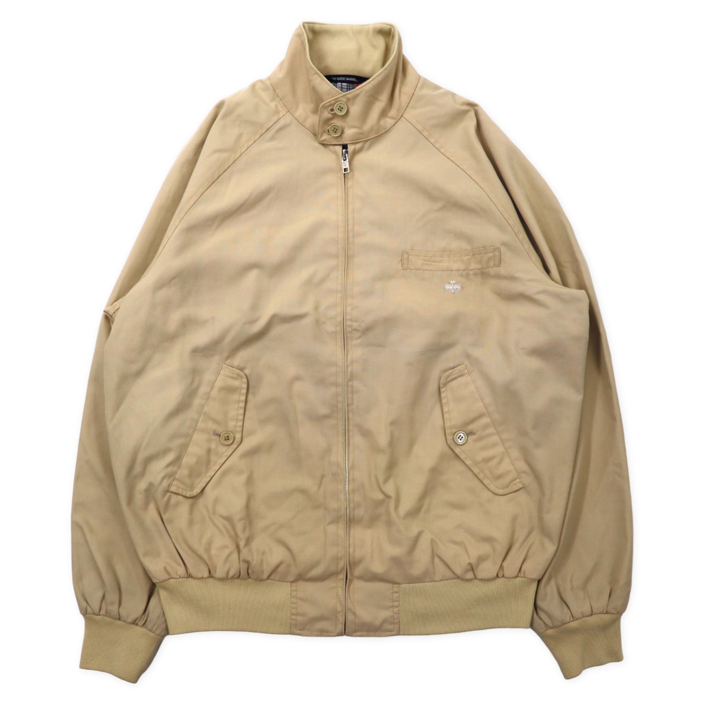 McGREGOR 90's Swing Top Dorizler Jacket L Beige Lining CHECKED