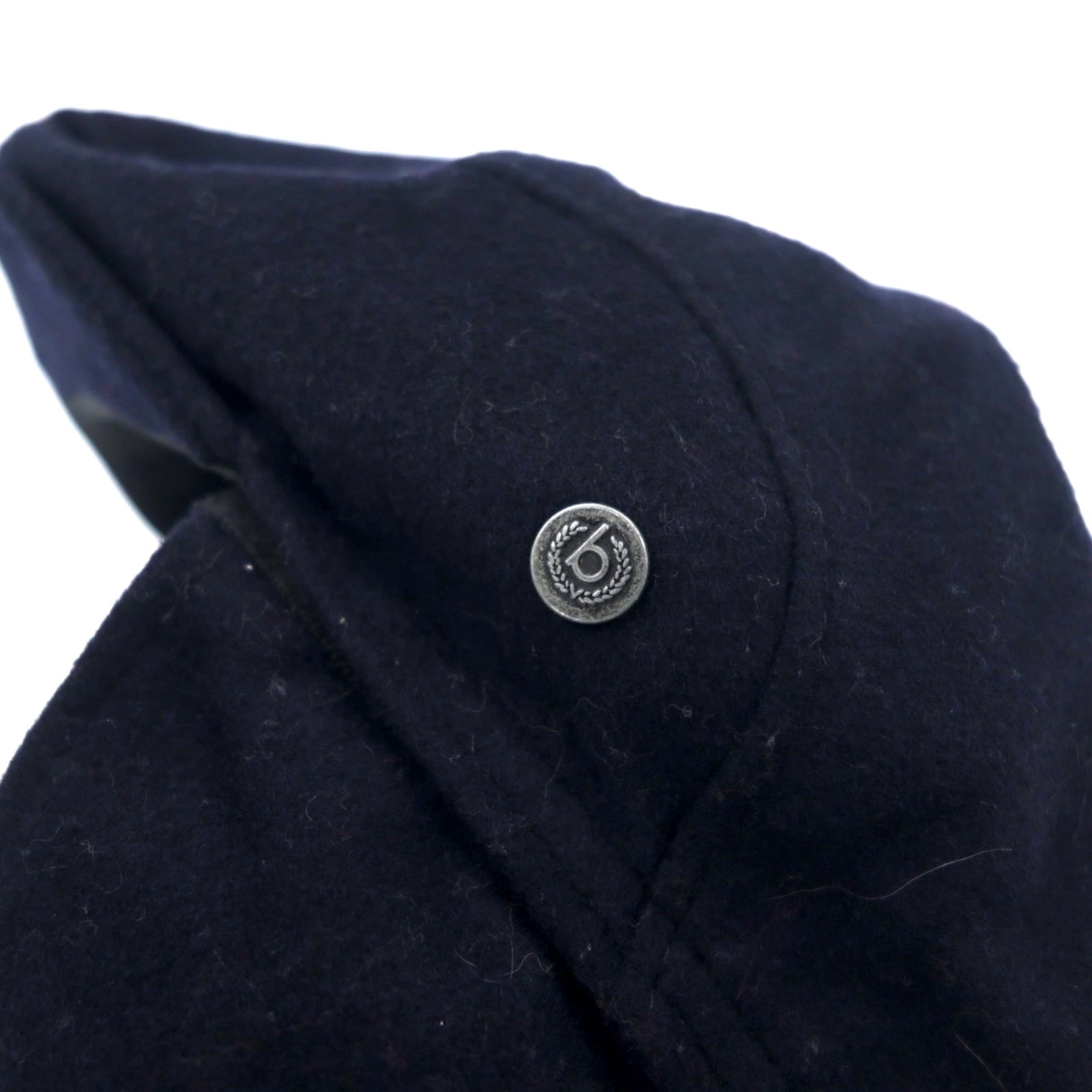 Bugatti hunting cap with earmuffs and earflaps, made in Germany, 61cm, navy, wool, cashmere blend, WINDSTOPPER WINDPROOF