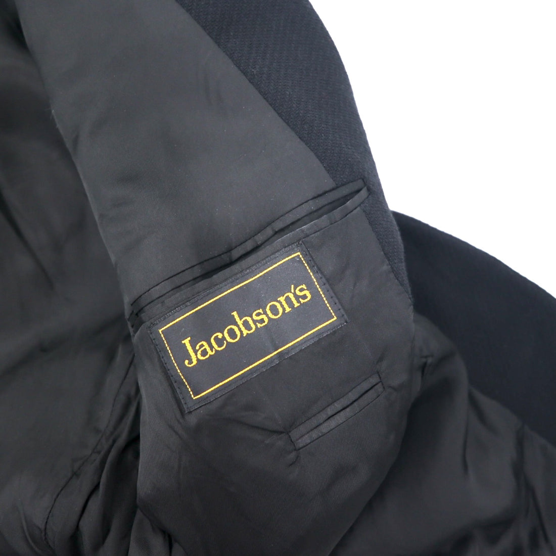 HUGO BOSS USA製 3B テーラードジャケット 40L ブラック ウール EINSTEIN