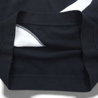 NIKE Cropped Sweatshirt M Black Fleece SWOOSH BB CREW FLEECE BV3934-011